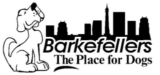 BARKEFELLERS THE PLACE FOR DOGS logo