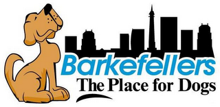 BARKEFELLERS THE PLACE FOR DOGS logo