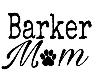 BARKER MOM logo