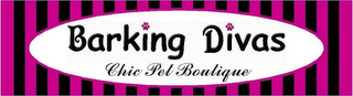 BARKING DIVAS CHIC PET BOUTIQUE logo