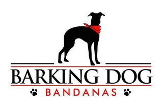 BARKING DOG BANDANAS logo