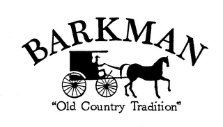 BARKMAN "OLD COUNTRY TRADITION" logo