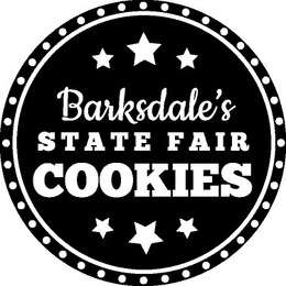 BARKSDALE'S STATE FAIR COOKIES logo