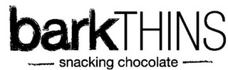 BARKTHINS SNACKING CHOCOLATE logo