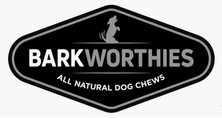 BARKWORTHIES ALL NATURAL DOG CHEWS logo