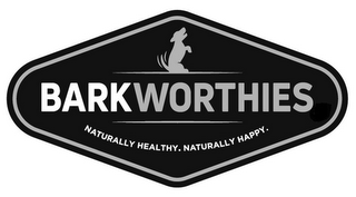 BARKWORTHIES NATURALLY HEALTHY. NATURALLY HAPPY. logo