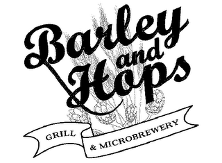 BARLEY AND HOPS GRILL & MICROBREWERY logo