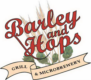 BARLEY AND HOPS GRILL & MICROBREWERY logo