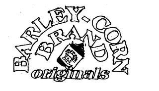 BARLEY CORN BRAND ORIGINALS XXX PURE SPIRIT logo