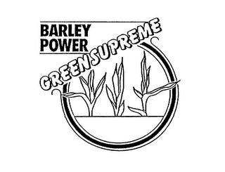 BARLEY POWER GREENSUPREME logo