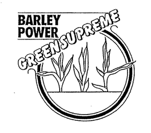 BARLEY POWER GREENSUPREME logo