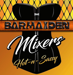 BARMAIDEN MIXERS HOT -N- SASSY logo