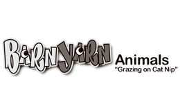 BARN YARN ANIMALS "GRAZING ON CAT NIP" logo