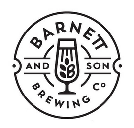 BARNETT AND SON BREWING CO logo