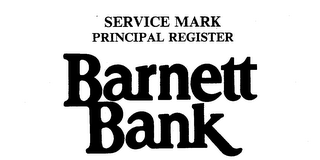 BARNETT BANK logo