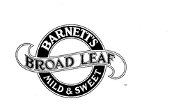 BARNETT'S BROAD LEAF MILD & SWEET logo