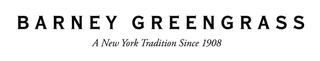 BARNEY GREENGRASS A NEW YORK TRADITION SINCE 1908 logo