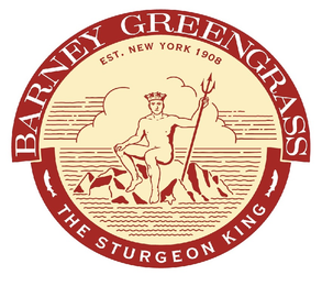 BARNEY GREENGRASS EST. NEW YORK 1908 THE STURGEON KING logo