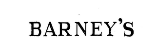 BARNEY'S logo