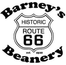 BARNEY'S BEANERY EST. 1920 HISTORIC ROUTE 66