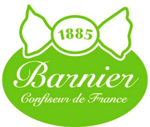 BARNIER CONFISEUR DE FRANCE 1885 logo