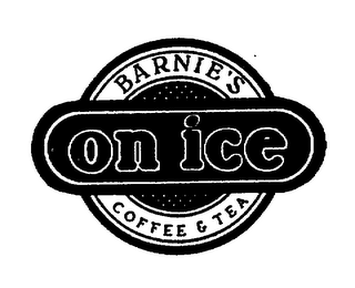 BARNIE'S COFFEE & TEA ON ICE logo