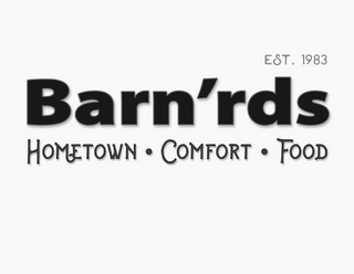 BARN'RDS HOMETOWN · COMFORT · FOOD EST. 1983 logo
