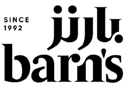 BARN'S SINCE 1992 logo
