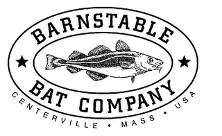 BARNSTABLE BAT COMPANY CENTERVILLE ·MASS · USA logo