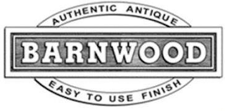 BARNWOOD AUTHENTIC ANTIQUE EASY TO USE FINISH logo