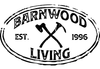 BARNWOOD LIVING EST. 1996 logo