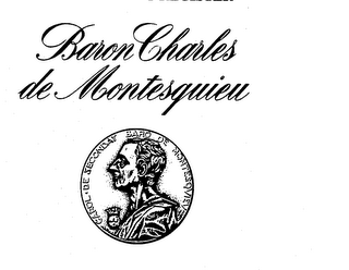 BARON CHARLES DE MONTESQUIEU logo