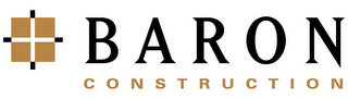 BARON CONSTRUCTION logo