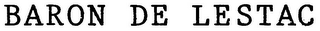 BARON DE LESTAC logo