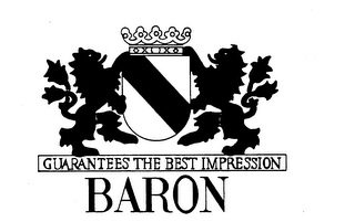 BARON GUARANTEES THE BEST IMPRESSION logo