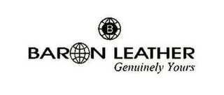 BARON LEATHER GENUINELY YOURS logo