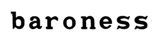 BARONESS logo