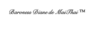 BARONESS DIANE DE MAITHAI TM logo