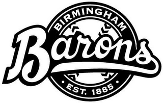 BARONS BIRMINGHAM · EST. 1885 · logo