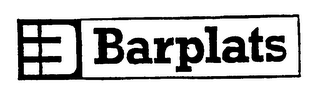 BARPLATS B logo