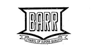 BARR SYMBOL OF SUPERB QUALITY logo