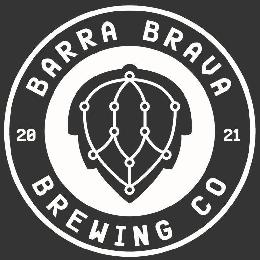 BARRA BRAVA BREWING CO 2021 logo