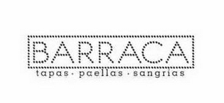 BARRACA TAPAS · PAELLAS · SANGRIAS logo