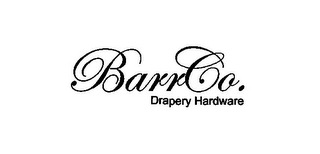 BARRCO. DRAPERY HARDWARE logo