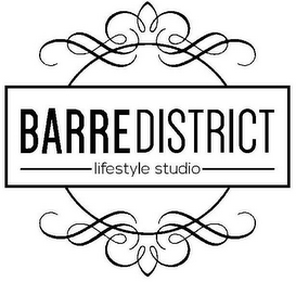 BARRE DISTRICT LIFESTYLE STUDIO logo