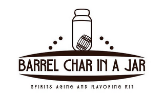 BARREL CHAR IN A JAR SPIRITS AGING AND FLAVORING KIT logo
