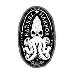 BARREL HARBOR BREW CO. VISTA, CALIFORNIA logo
