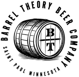 BARREL THEORY BEER COMPANY B T SAINT PAUL MINNESOTA logo