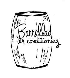 BARRELLED AIR CONDITIONING logo