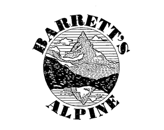 BARRETT'S ALPINE logo